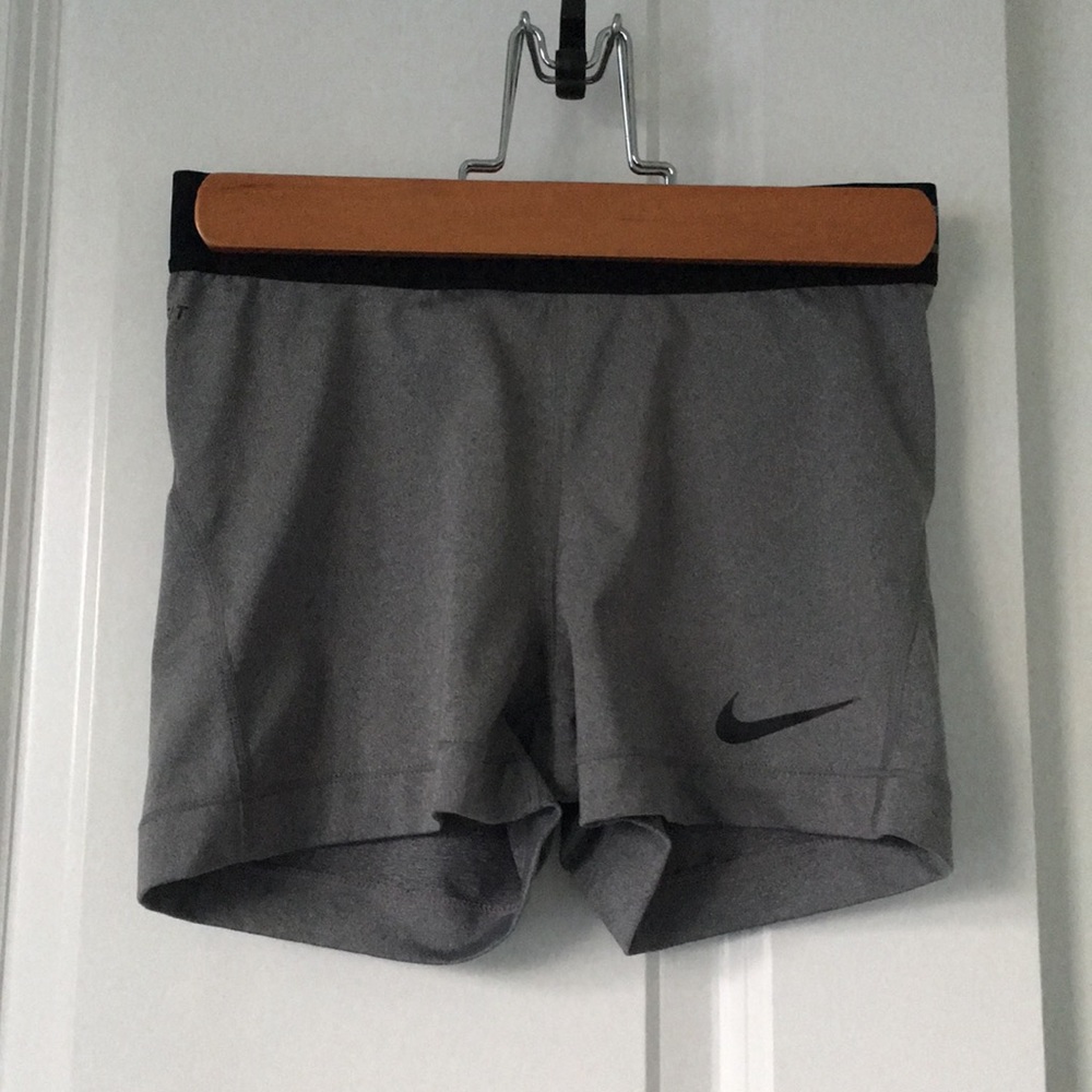 Gray Nike Pro Spandex
